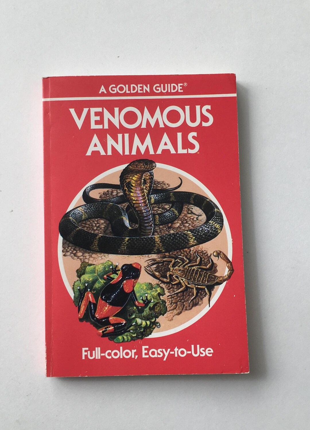 Venomous Animals / Vintage Golden Guide VENOMOUS ANIMALS in Full Color ...