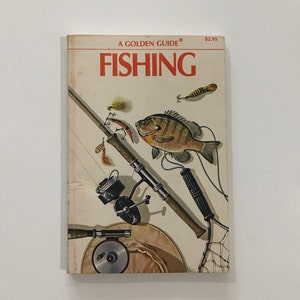 FISHING BOOK / Vintage Golden Guide FISHING 24008 With 650