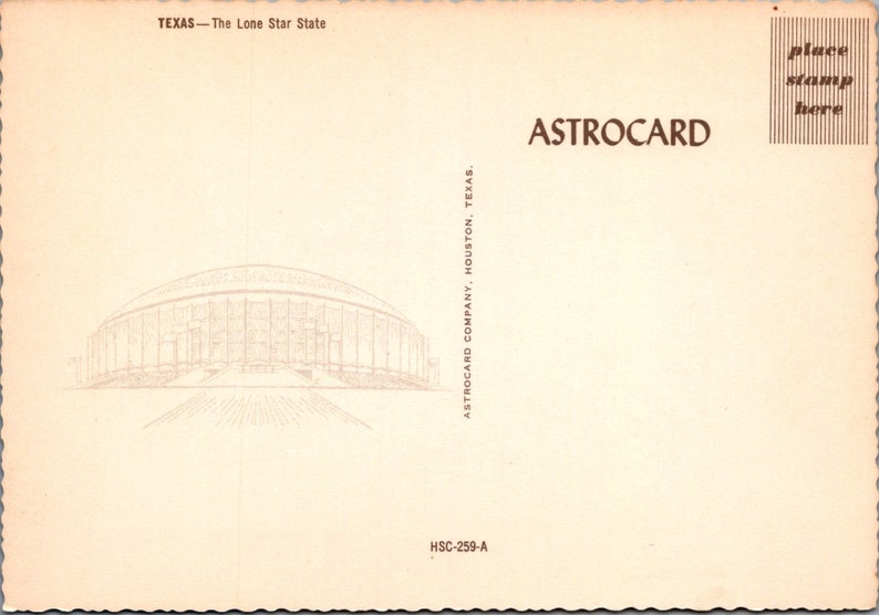 TEXAS POSTCARD / Vintage Greetings From TEXAS Map Postcard - Etsy