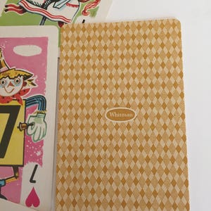 CRAZY EIGHTS Cards / 11 Children's Cards Playing Cards for Arts, Collage, Smash books, Journals, Card Making, etc. image 4