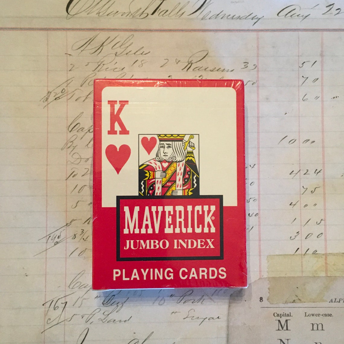 Deck Cards / MAVERICK Jumbo Index Playing Cards by The US Etsy