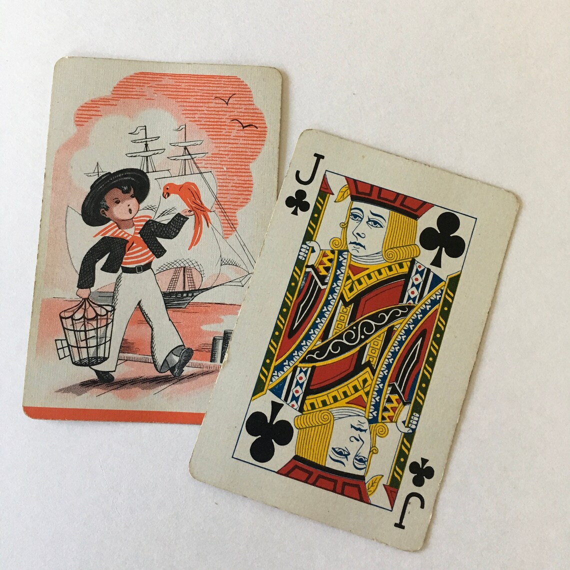 Swap Cards / 2 Vintage Strawberries & Blueberries Playing Etsy