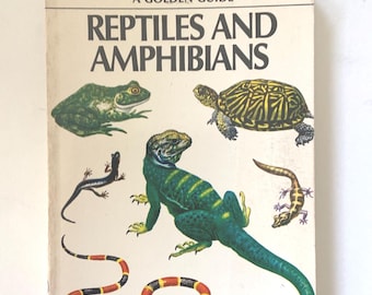 Reptiles and Amphibians a Golden Guide to 212 Familiar American