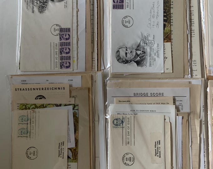 Ephemera Pack / 50 Pc. Vintage Ephemera Scrap Pack Book Pages, Music ...
