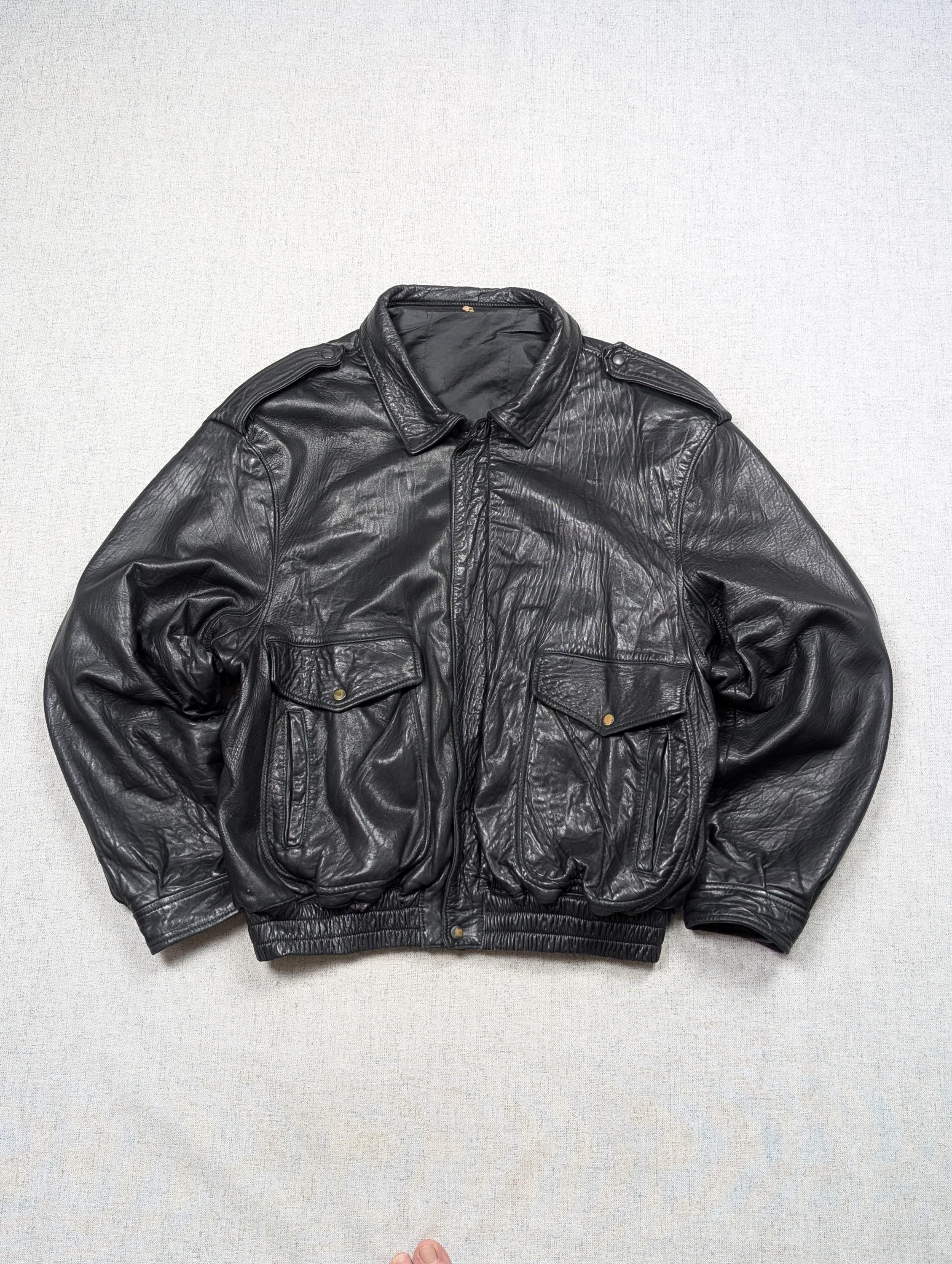 80s leather jacket - Etsy 日本