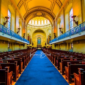 U.S. Naval Academy Chapel, Panoramic View, USNA Annapolis MD