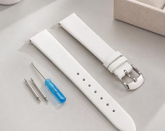 Cinturino per orologio ultrasottile in vera pelle, cinturino classico per uomo e donna