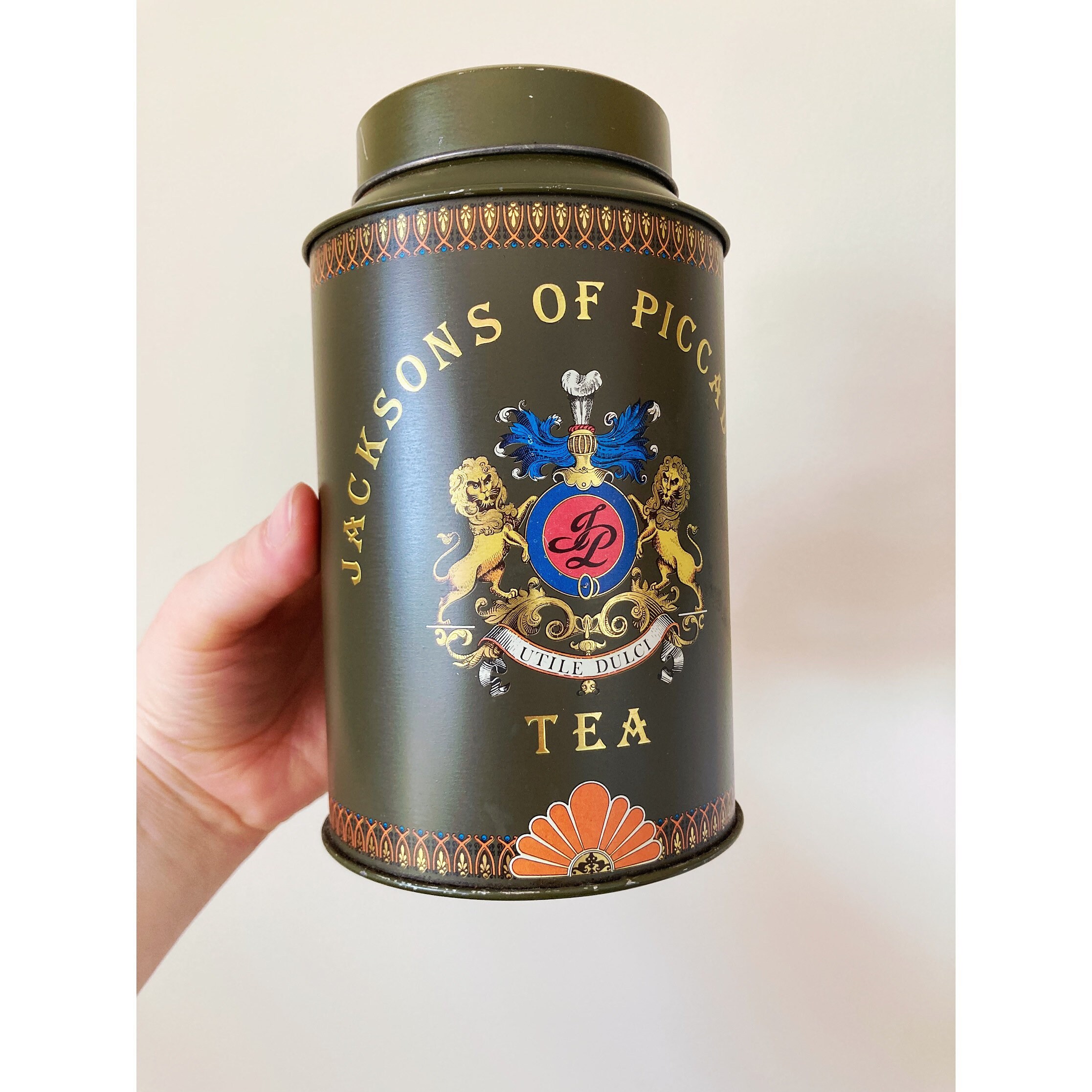 Jacksons of piccadilly tea tins