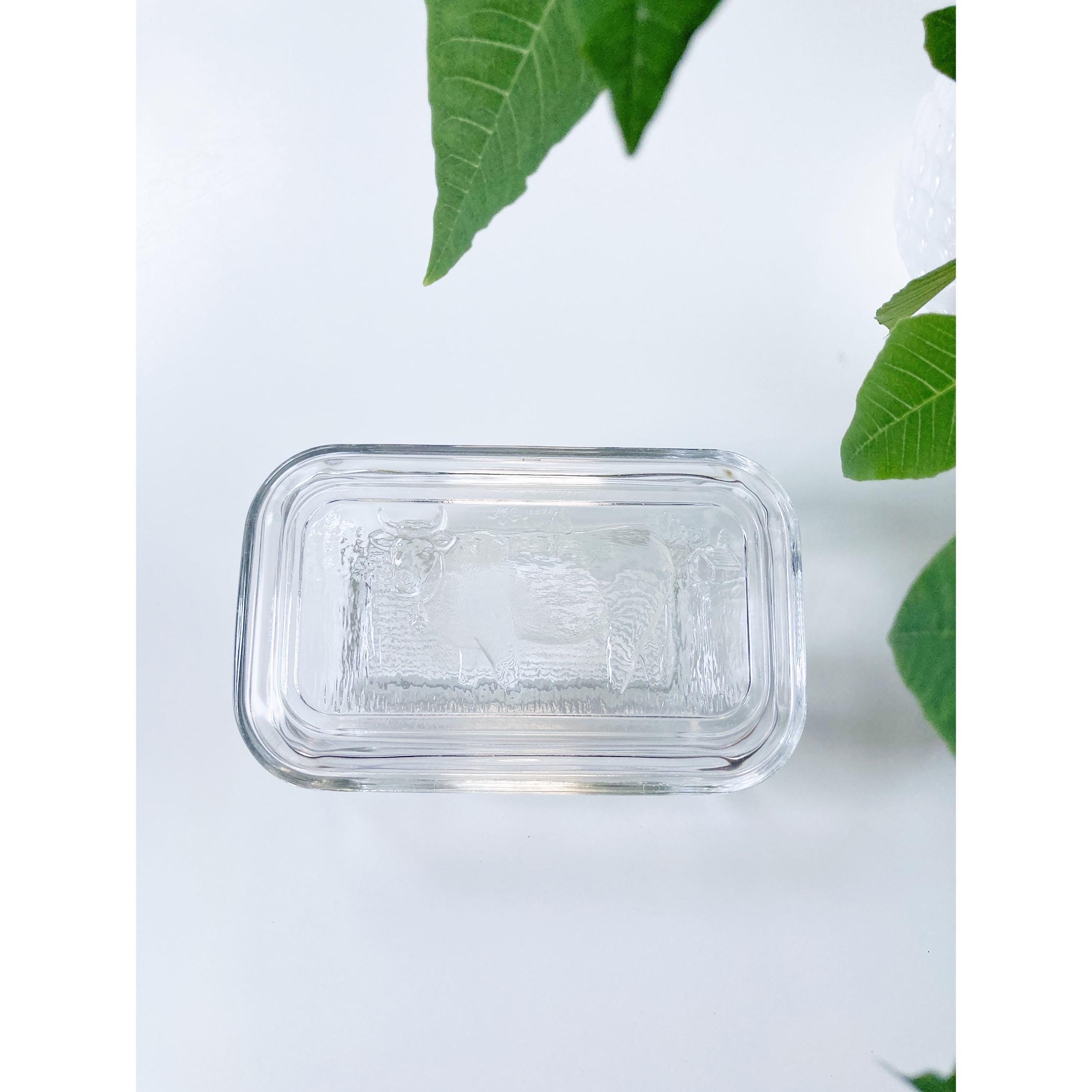 Beurrier rond en verre d11cm - Mornay Fabrique de Styles