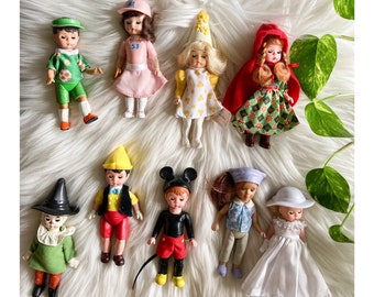 Vintage Madame Alexander Dolls, Collectible Dolls, Miniature Dolls