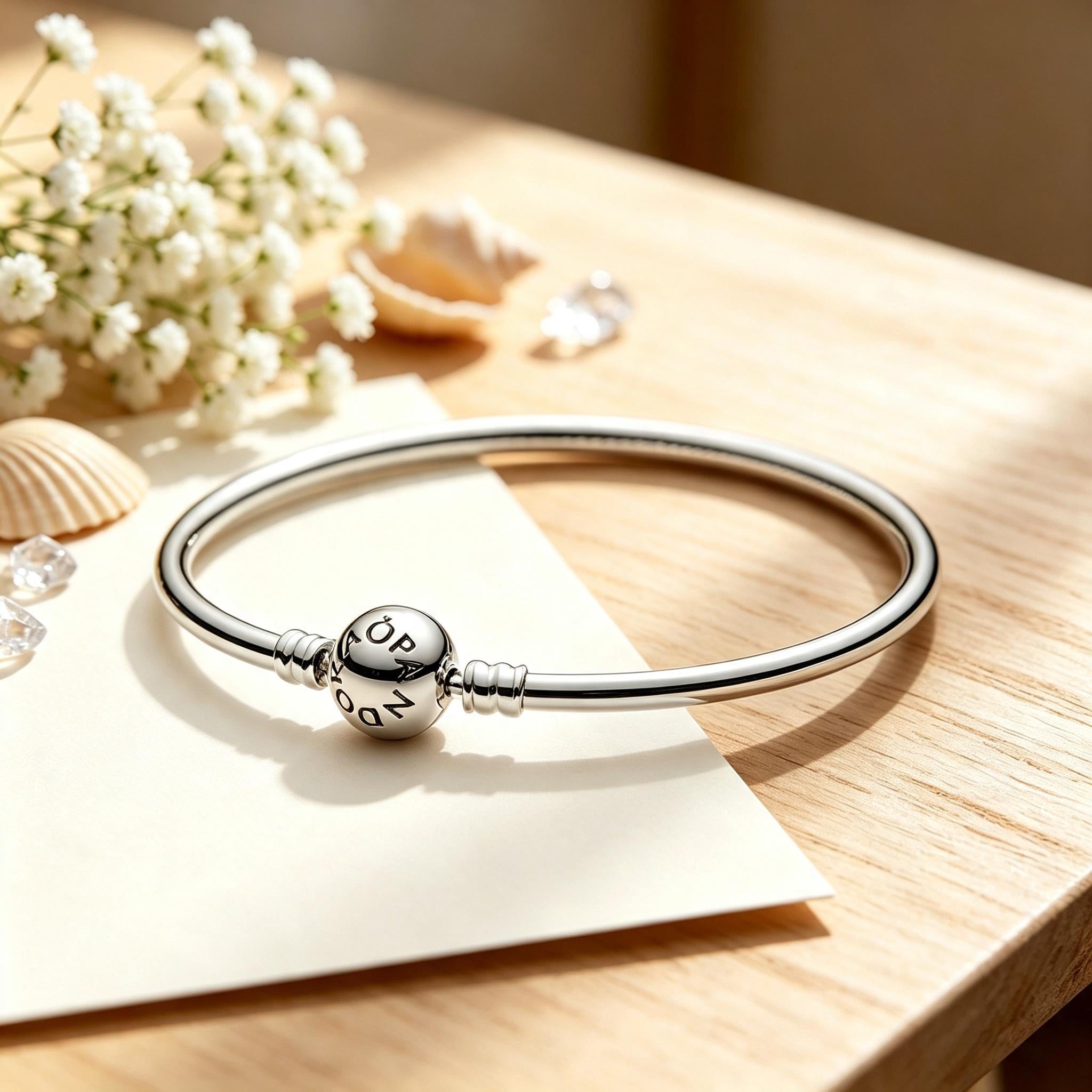 Pandora ブレスレット17cm Pandora Bracelet Size 17 - Etsy