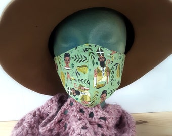 Máscara facial - Mônica e Agostinho