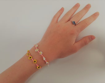 Custom Flower Bracelets