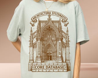Camiseta de ingeniero de software Architectura Systematis, regalo para programador, desarrollador backend, humor sobre programación.