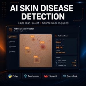 AI Skin Disease Detection & Classification Project | Python Deep Learning Source Code | CNN Ensemble Model | FYP / Sem Project for Students