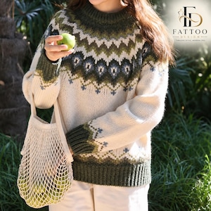 Damen-Rundhalspullover, Polyester-Strickpullover, lässiges Alltags-Oberteil für Damen