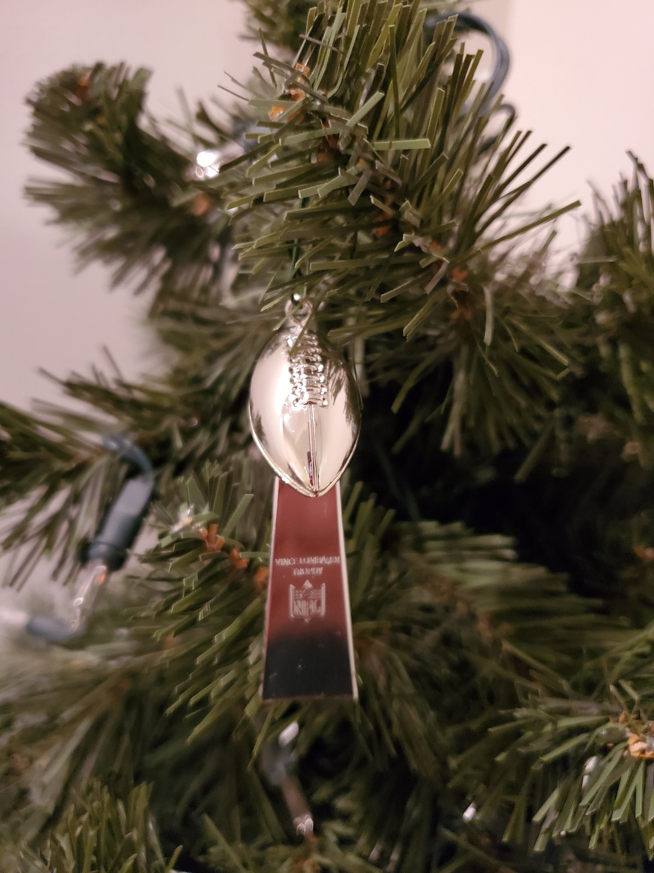 Super Bowl Ornament 