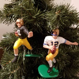 Heisman Trophy Winners College football ornament Glen Davis Army, Roger Staubach Navy, Service Academy