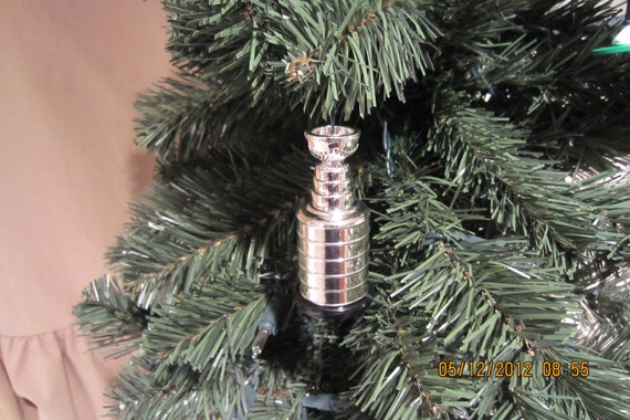 Mini Stanley Cup 2 Hockey Christmas Holiday Tree Ornament Durable
