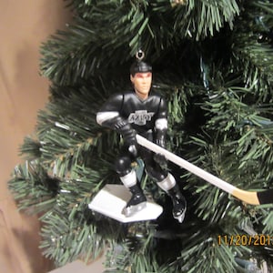 Luc Robitaille or Rob Blake Or Marcel Dionne or Stefan Fiset  Los Angeles Kings hockey christmas  sports ornament many to choose from.