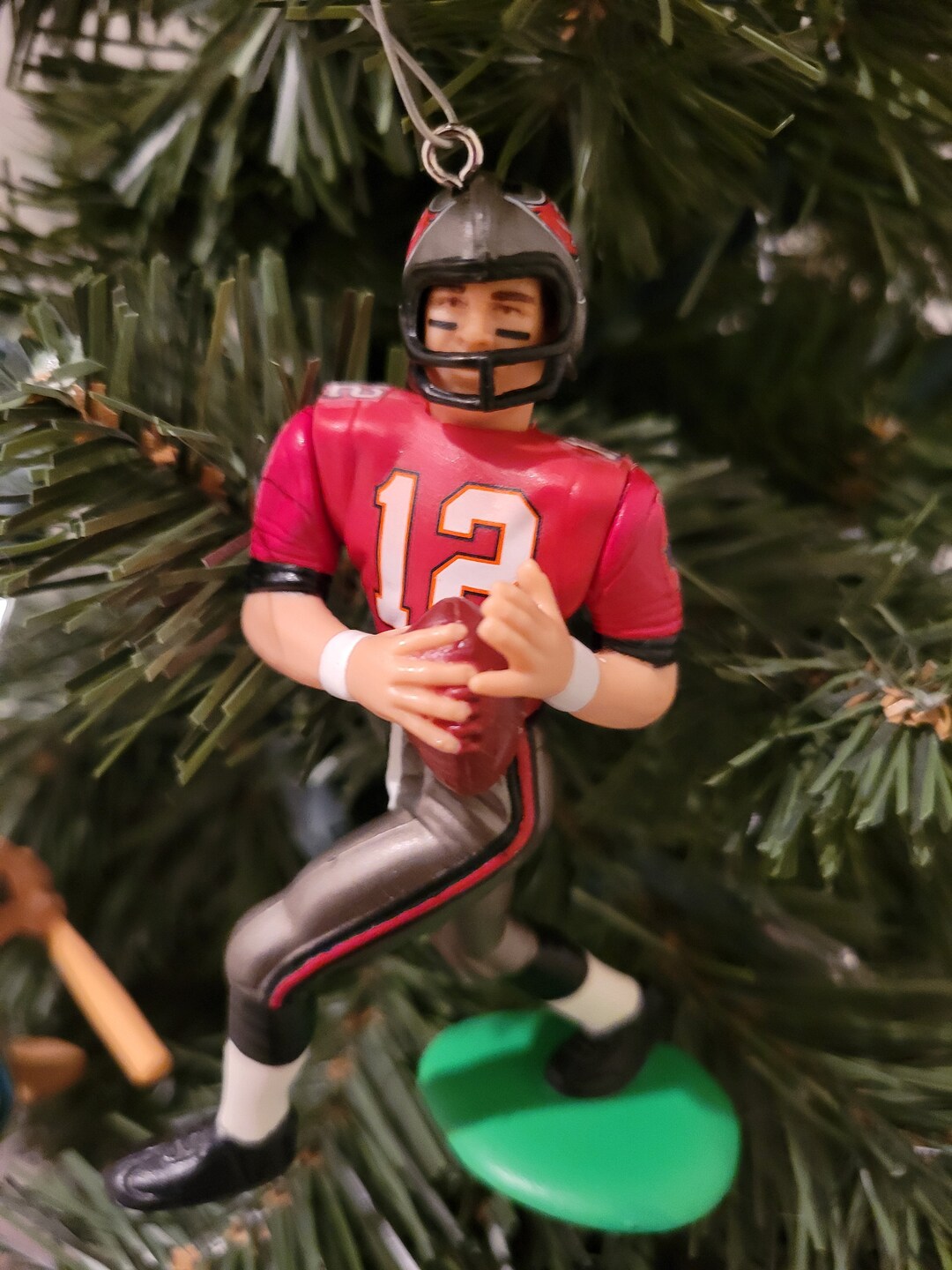 Tom Brady Christmas Ornament 