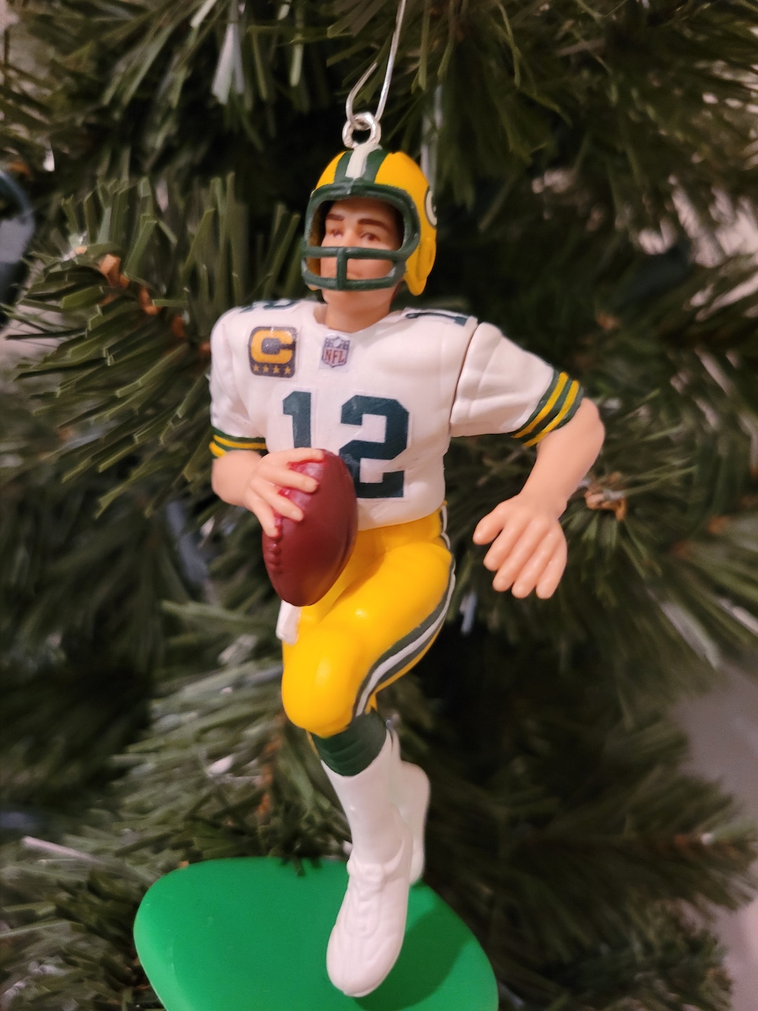 Aaron Rodgers Christmas Ornament 