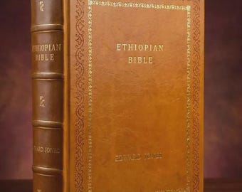 Complete Ethiopian Bible in English 88 Books Edward Jones [Leather Bound Edition]