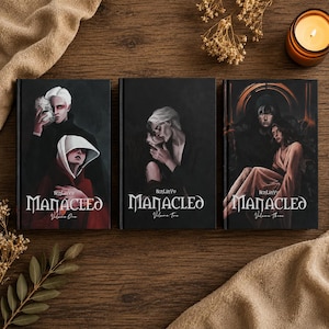 Manacled Illustrated Special Edition Mörk Romantik Fantasy Gåva