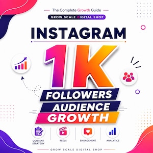 Instagram Growth Guide-  Boost Your Promotion Strategy - Niche strategy -Content calendar