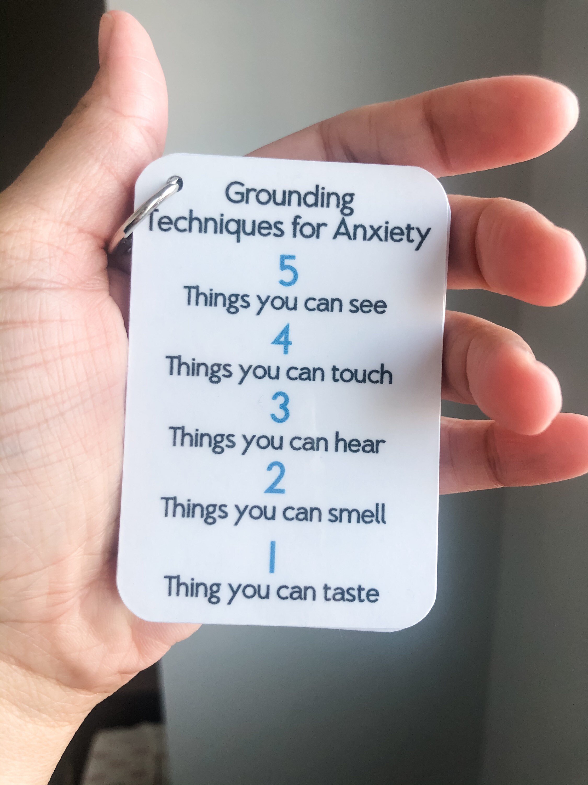 Yoga Version of Anxiety and Panic Relief Pocket Booklet to Take on th…