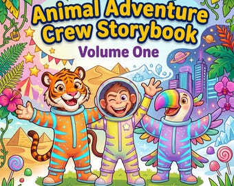 Tierabenteuer-Crew-Bilderbuch Band 1 (gedrucktes Buch)