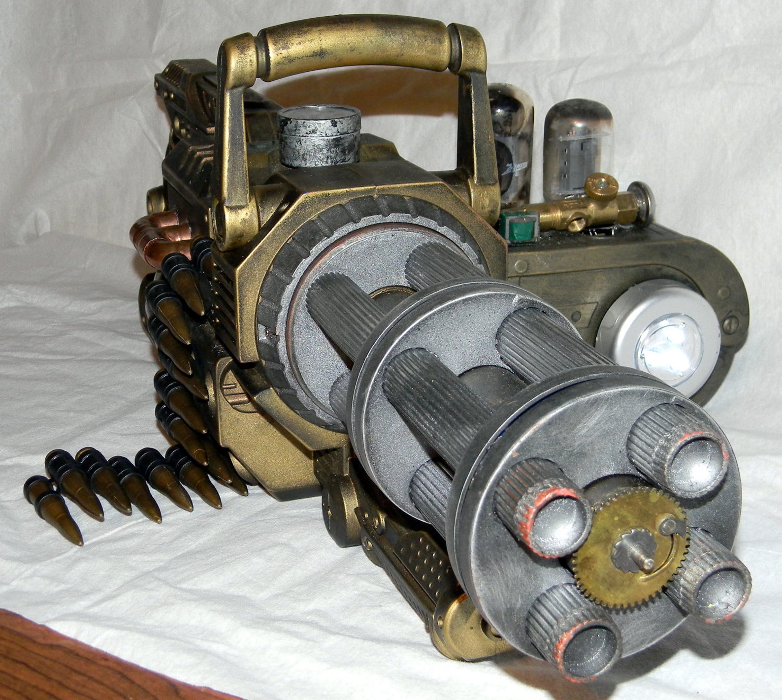 Steampunk Gatling Gun Modified Air Zone Punisher rotating Etsy