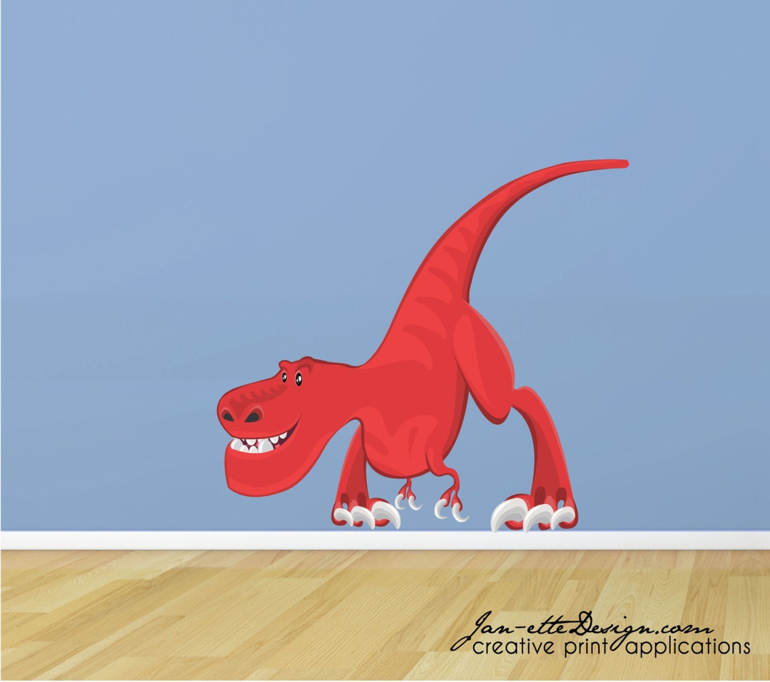 Dinosaur Wall Decal, Dinosaur Wall Art, Wall Sticker, Large Dinosaur