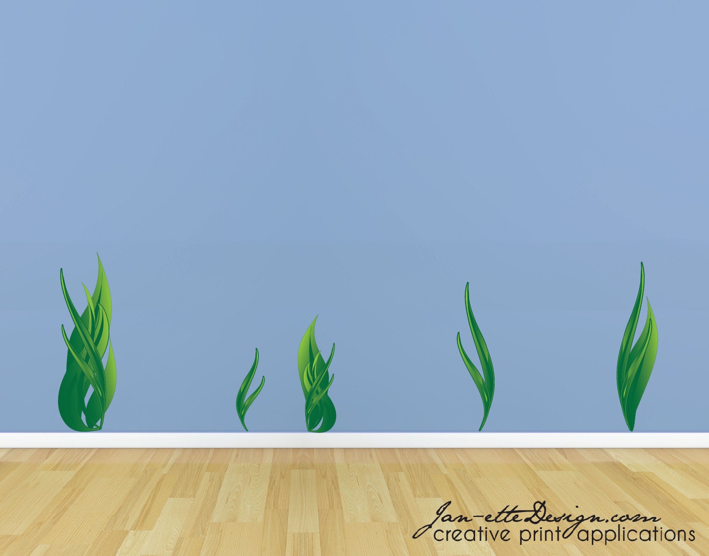 Seaweed Wall DecalsOcean Floor Wall Stickers Removable and Etsy
