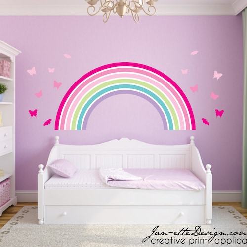 Wall Sticker Home Decor Decal Kids Room Girl Butterflies Multicolor New 