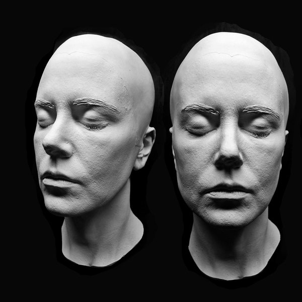 NICOLE KIDMAN made to order lifemask lifecast prop head face special effects make-up prosthetic cast sculpture not whole head motion picture