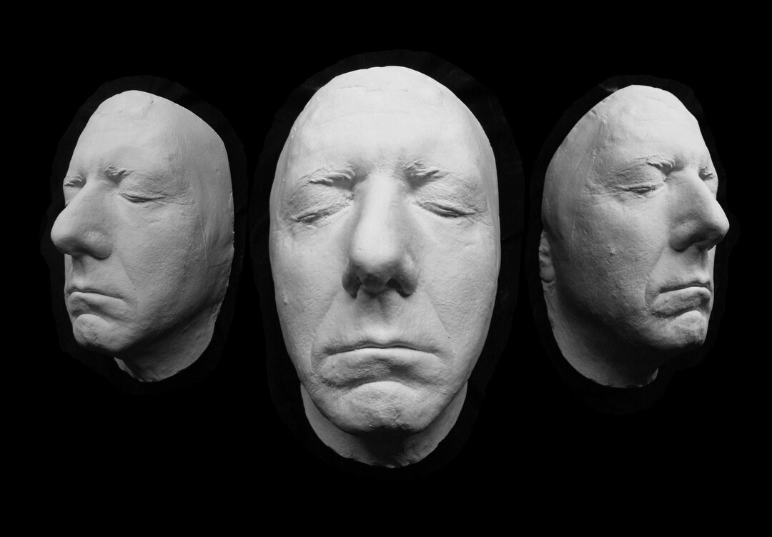 DUSTIN HOFFMAN White Plastic Lifemask Lifecast Life Cast Mask