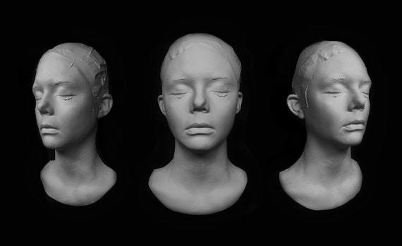 Elle Fanning Kunststoff Lebensmaske Lifecast Super 8 Etsy