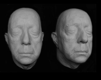 Life Mask Alec Guinness Plastic Spezialeffekte Make-up Prothetik Lebensgröße