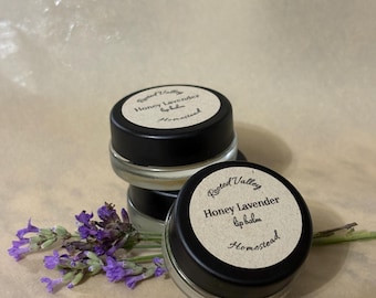 Balsamo labbra al miele e lavanda