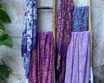 Pareo Sarong - Purple Collection