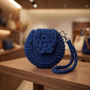Shell Coin Purse Crochet Pattern,Crochet Coin Purse Pattern,Flower Coin Purse Crochet PDF