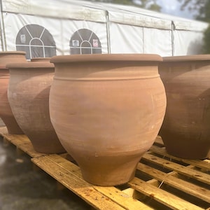 Extra Large Terracotta Olive Jar