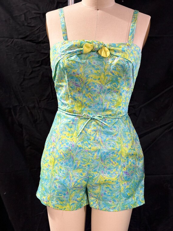 1960s Vintage Gabar Swimsuit AND Coverup Deadstock Etsy