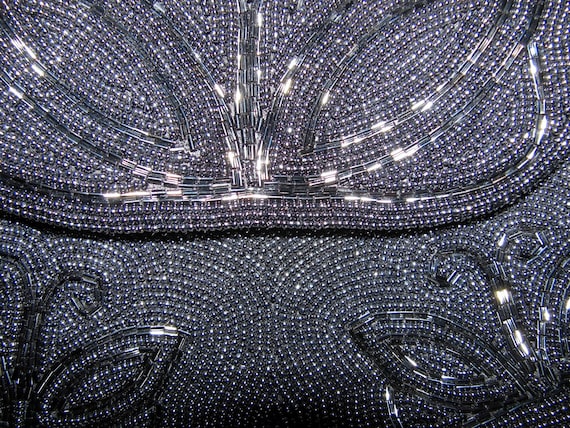 Beaded Art Deco Formal Evening Clutch