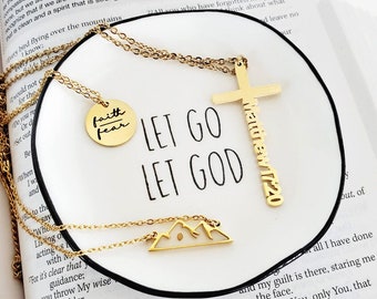 Let Go Let God Jewelry Dish, Christian Inspirational Jewelry Accessory, Gifts for Christians, Perfect Spiritual Gift Ideas for Her