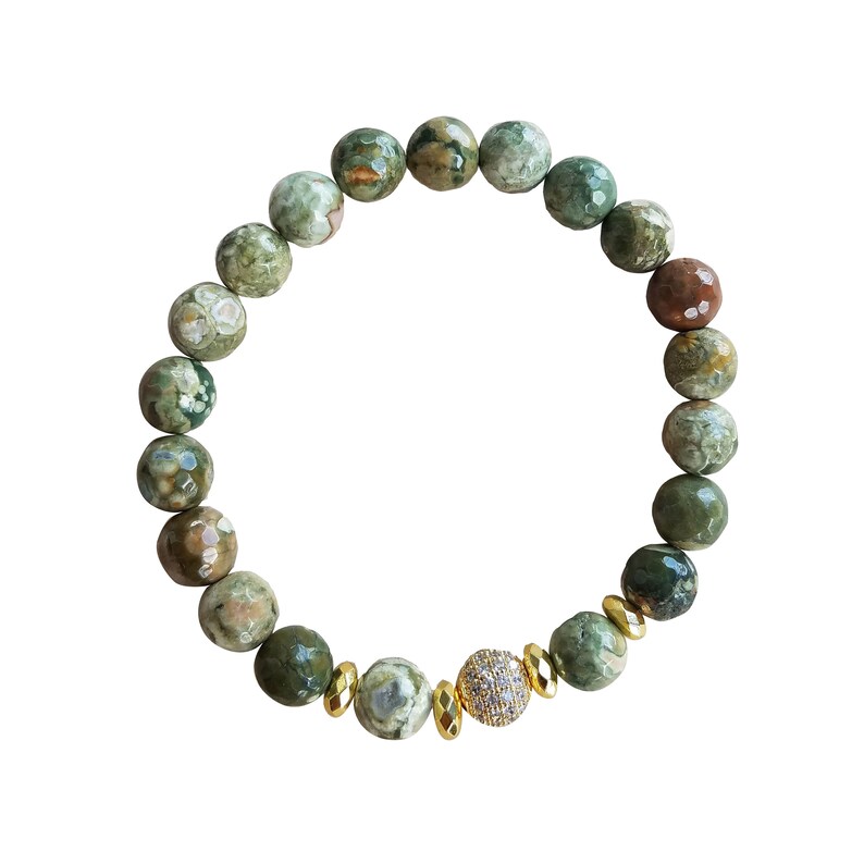 Beaded Bracelets Gemstone Stacked Stacking Bracelets for Women for Her Natural Stone Expressions Bracelets Fashion Accessories