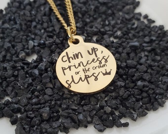 BESPMOSP Collana ispiratrice regalo per donne ragazze