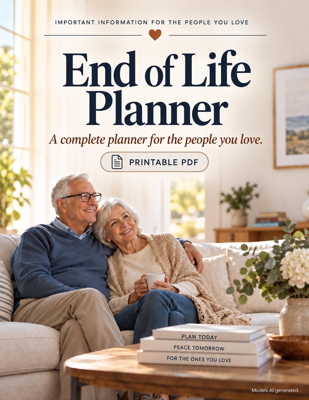 End of Life Planner Printable | Emergency Binder, Final Wishes ...