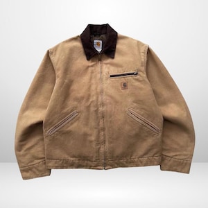 Vintage detroit jacket carhartt - Etsy 日本